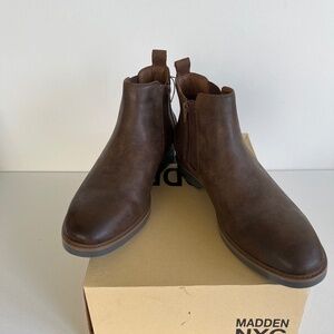 NIB Men Madden NYC Brown Boots Size 10.5